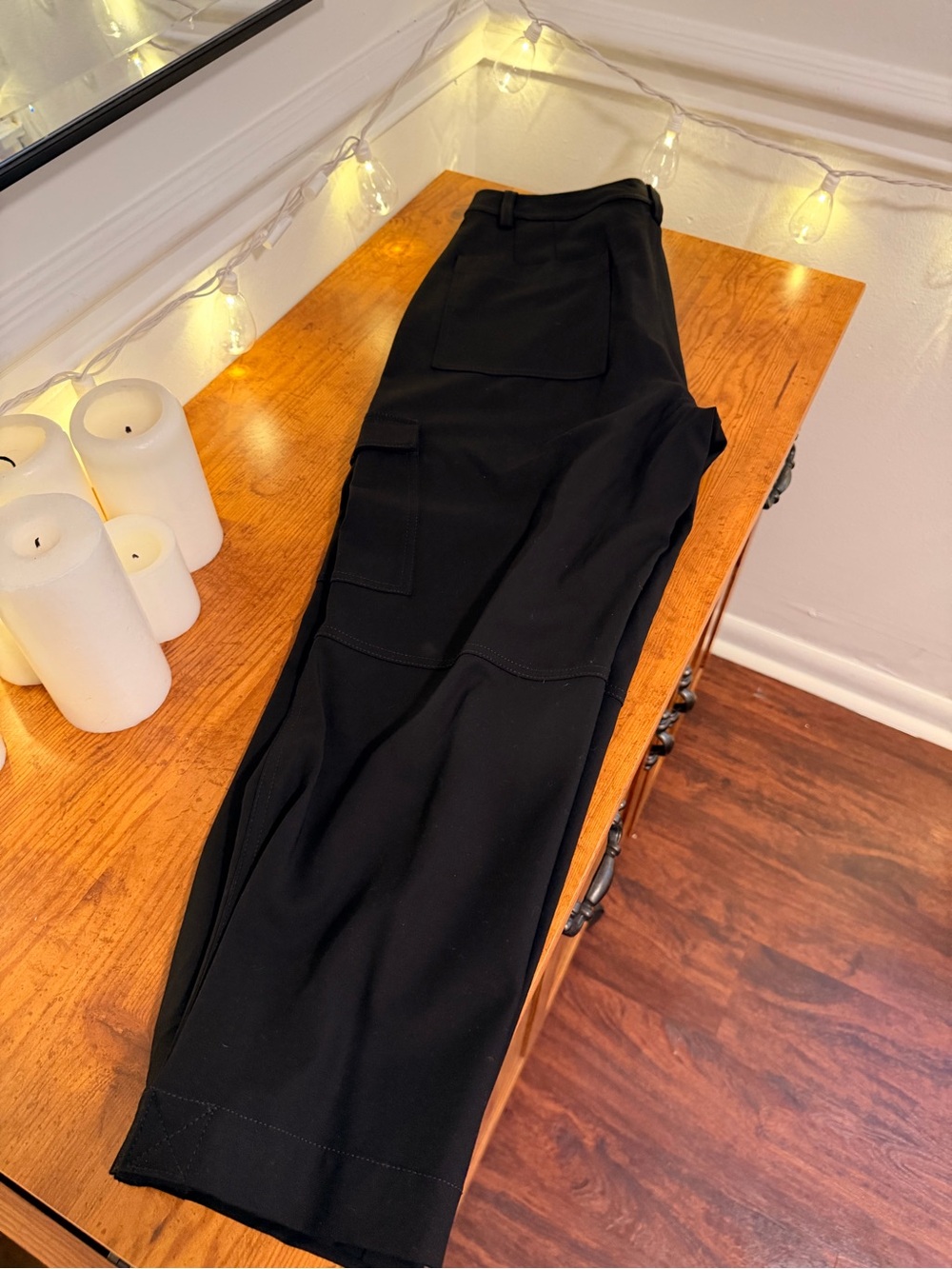 Banana Republic Black Cargo Pants - Picture 3 of 6